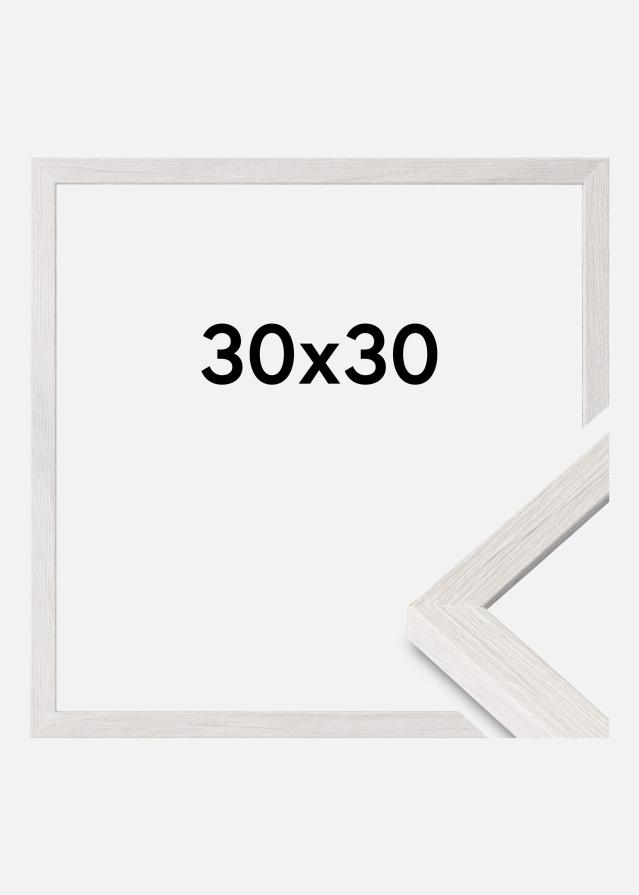 Rám Ares Akrylové sklo White Oak 30x30 cm