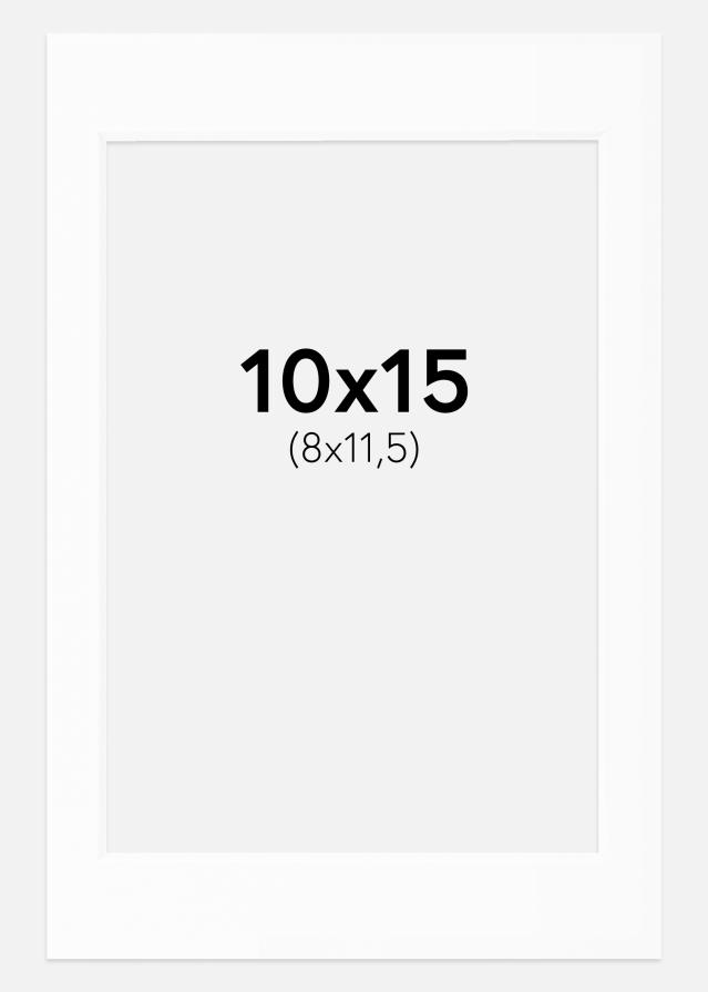 Pasparta Canson Biela Biely stred 10x15 cm (8x11,5)