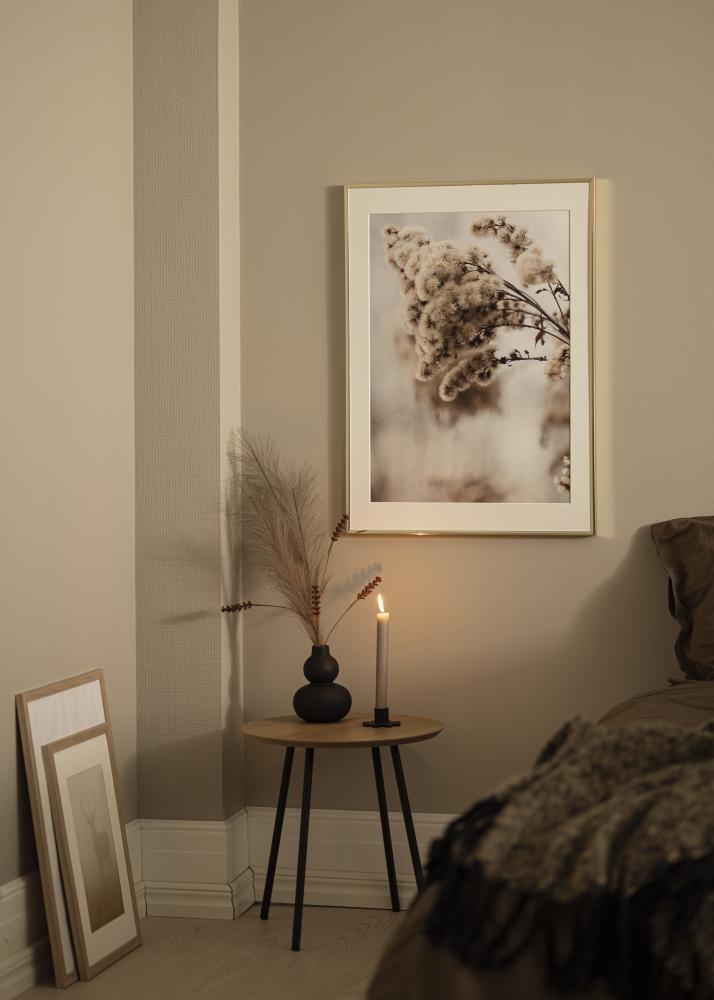 Rám Hliník Akrylové sklo Zlatý lesklý 21x29,7 cm (A4)