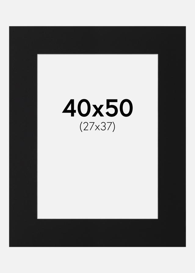 Pasparta Čierny Štandard (Biele Jadro) 40x50 cm (27x37)