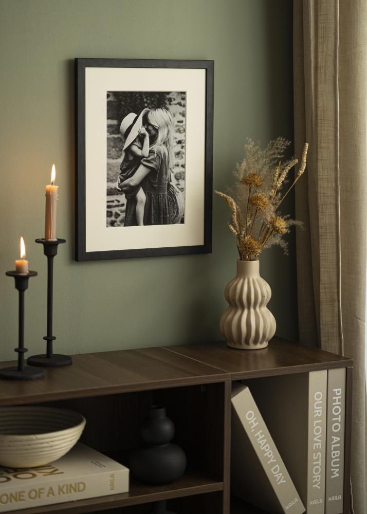 Pasparta Špinavobiela Biely stred 50x60 cm (39x49)