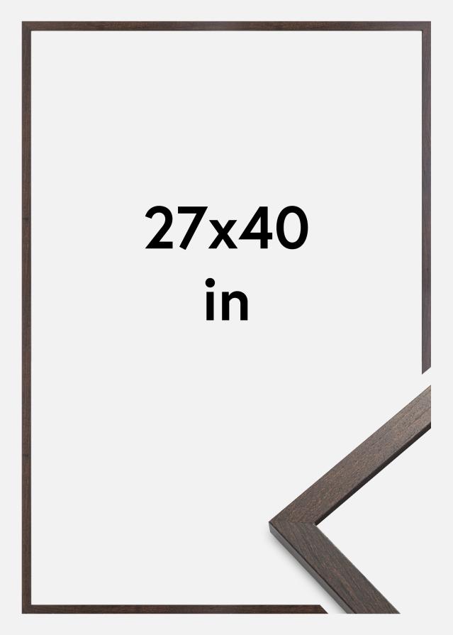 Rám Trendy Akrylové sklo orech 27x40 inches (68,58x101,6 cm)