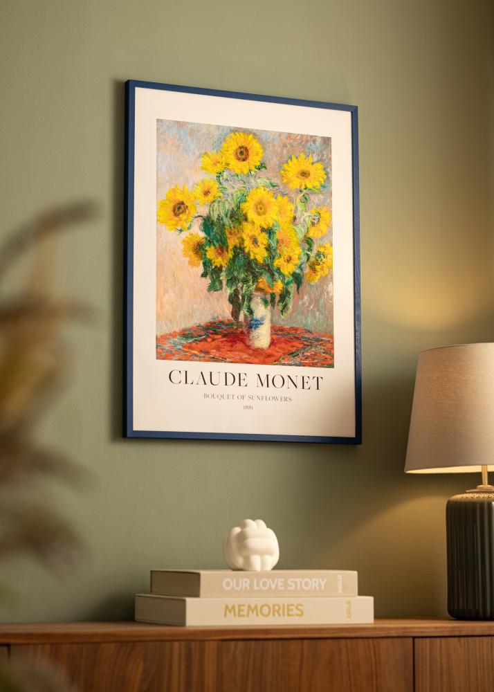 Colorful Akrylové sklo Modrá farba 30x40 cm