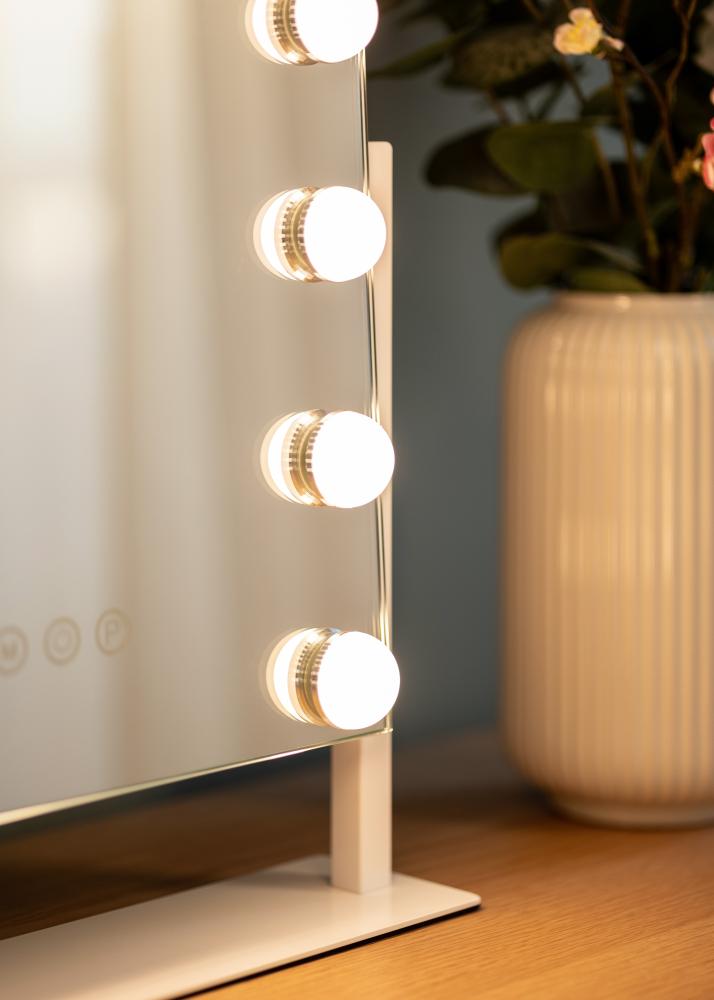 KAILA Kozmetické zrkadlo Hollywood Dome 12 30x41 cm