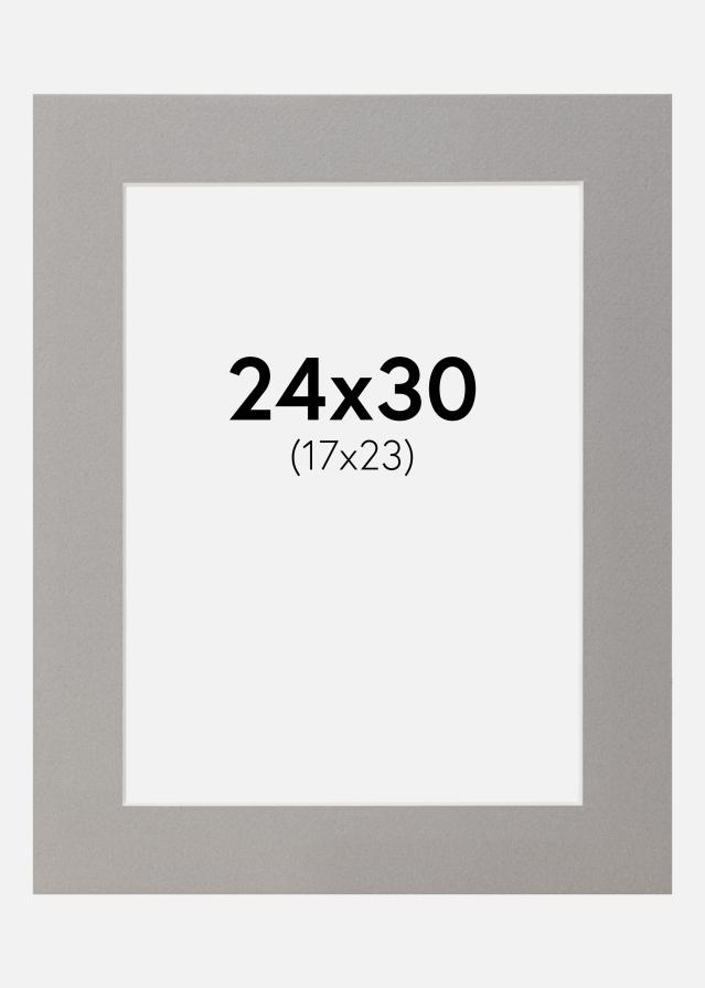Pasparta Sivá 24x30 cm (17x23)