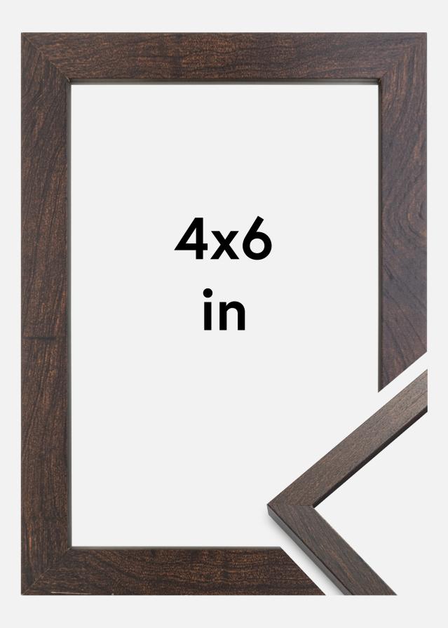 Rám Trendy Akrylové sklo orech 4x6 inches (10,16x15,2 cm)