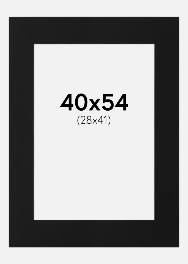 Pasparta Čierny Štandard (Biele Jadro) 40x54 cm (28x41)