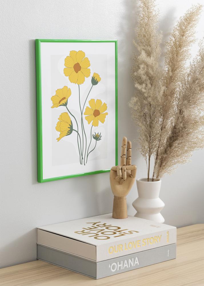 Rám New Lifestyle Grass Green 30x40 cm - Pasparta Cierna 21x29,7 cm (A4)