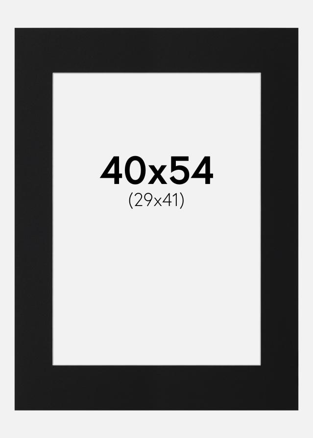 Pasparta Čierny Štandard (Biele Jadro) 40x54 cm (29x41)