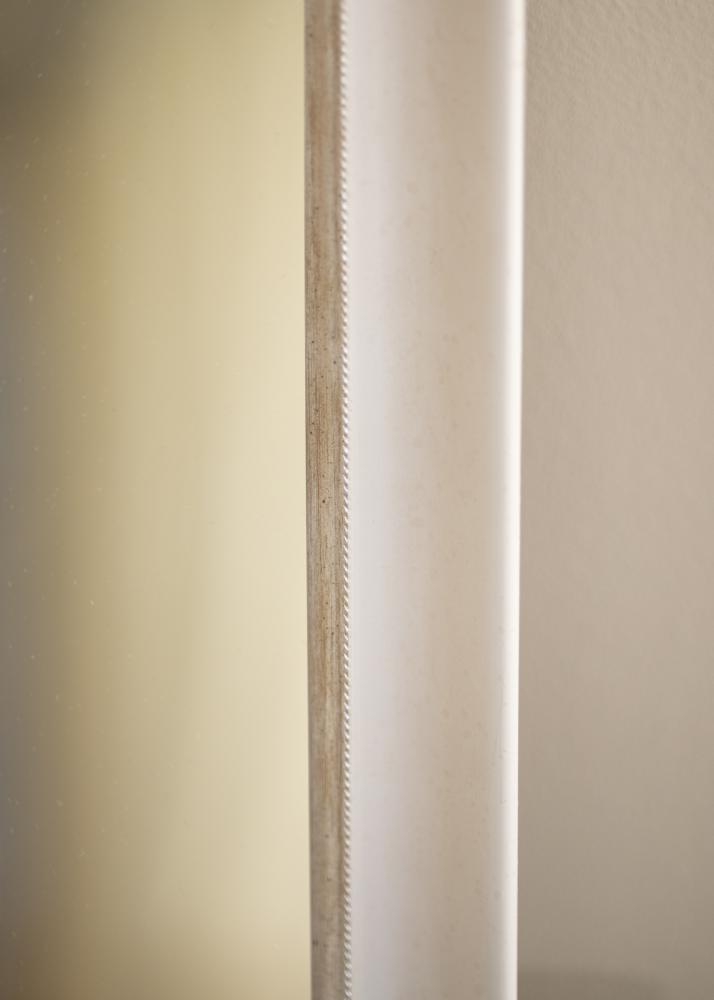 Zrkadlo Åshammar Biela/Strieborná - Vlastný rozmer