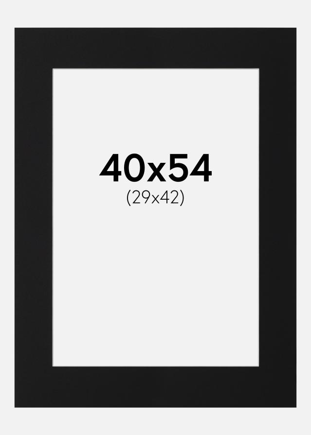 Pasparta Čierny Štandard (Biele Jadro) 40x54 cm (29x42)