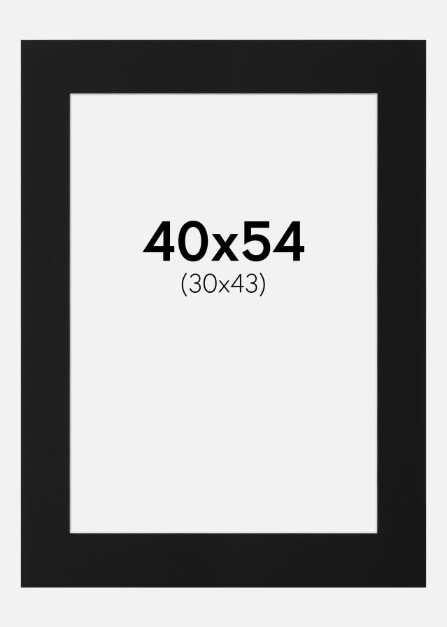 Pasparta Čierny Štandard (Biele Jadro) 40x54 cm (30x43)