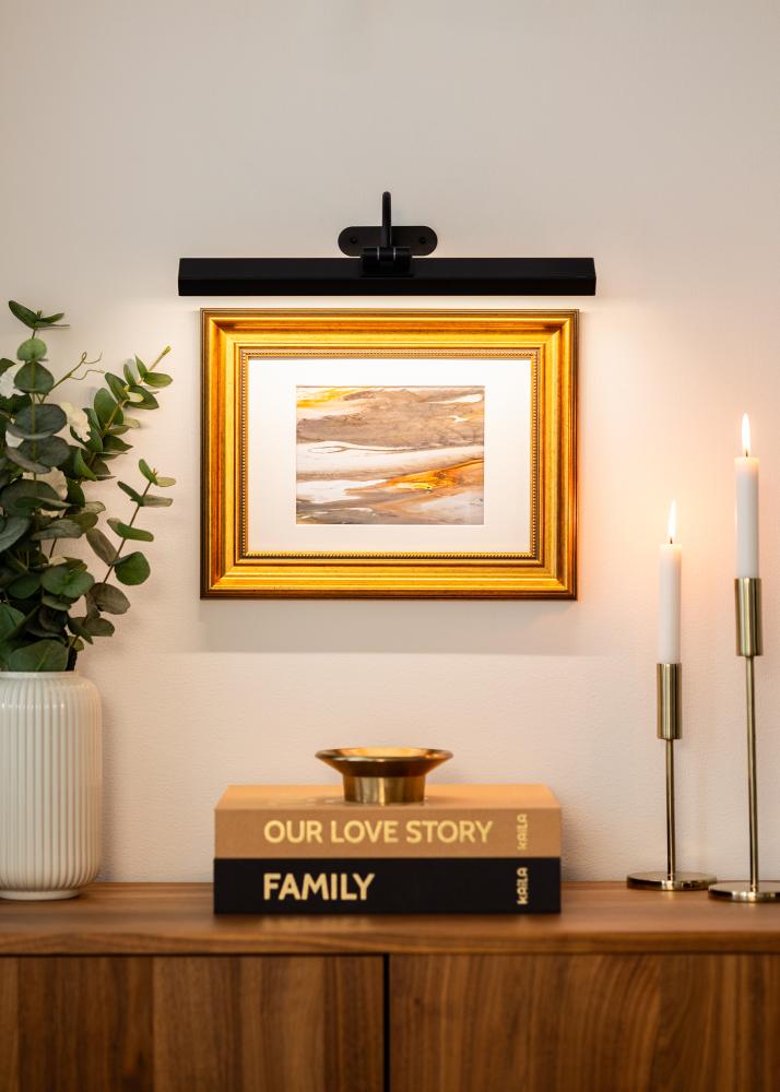 KAILA Flare Batériové osvetlenie obrazu 40 cm - Čierna