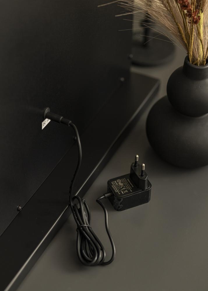 KAILA Kozmetické zrkadlo II Cierna - 50x42 cm