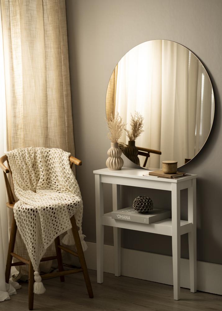 KAILA Okrúhly Zrkadlo Dark Bronze 90 cm