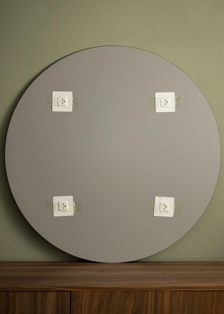 KAILA Okrúhly Zrkadlo Dark Bronze 90 cm