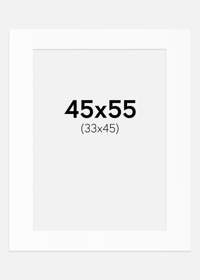 Pasparta Biely Štandard (Biele Jadro) 45x55 cm (33x45)