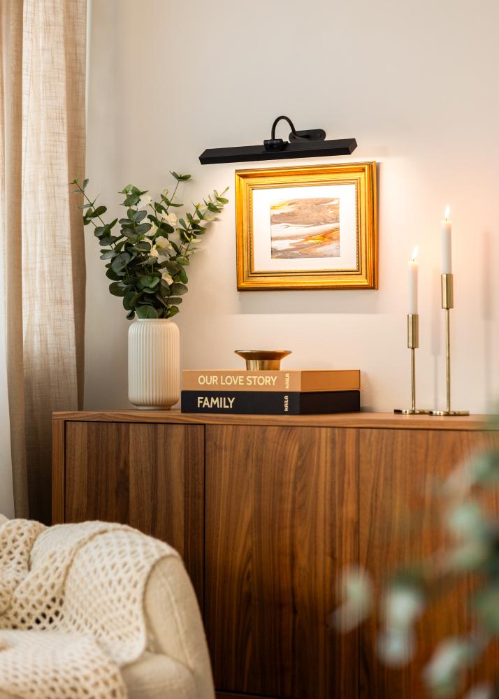 KAILA Flare Batériové osvetlenie obrazu 40 cm - Čierna