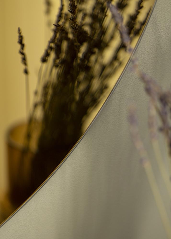 Zrkadlo Golden Yellow 80 cm Ø