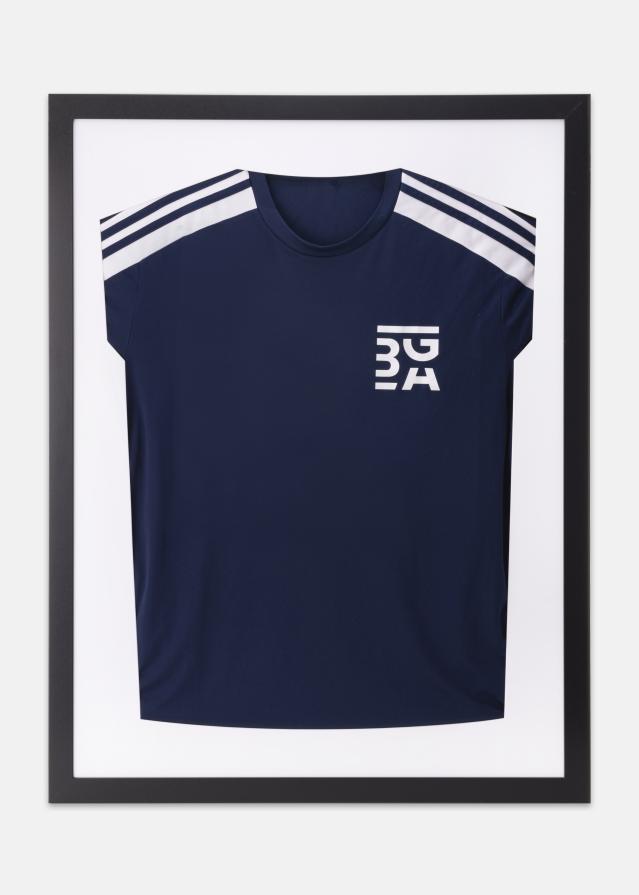 Rám Jersey Box Akrylové sklo Cierna/Biela 60x80 cm