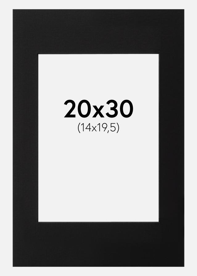 Pasparta Cierna Cierny stred 20x30 cm (14x19,5)