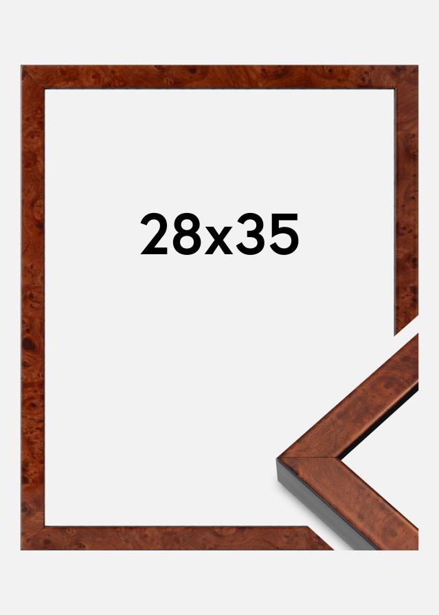 Rám Hermes Akrylové sklo Burr Walnut 28x35 cm
