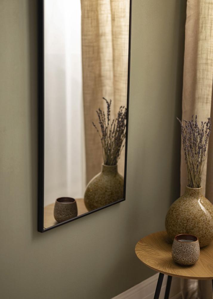 Zrkadlo Arch Cierna 40x140 cm