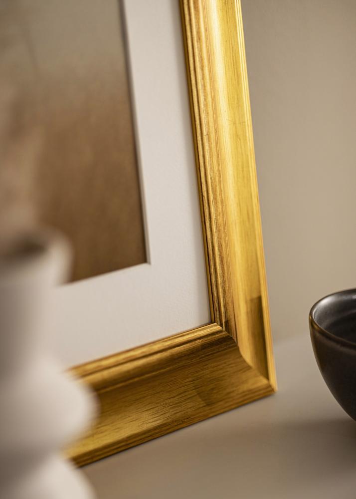 Rám Belfast Svetlá Zlatá - Lubovolný rozmer