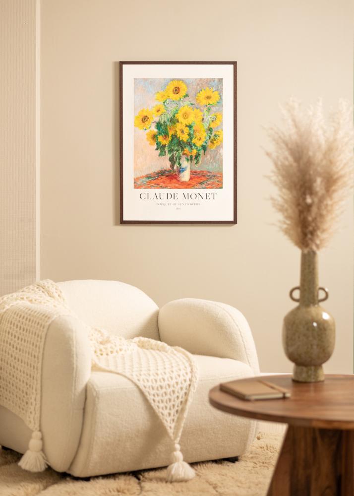 Rám Ares Akrylové sklo Orech 21x29,7 cm (A4)