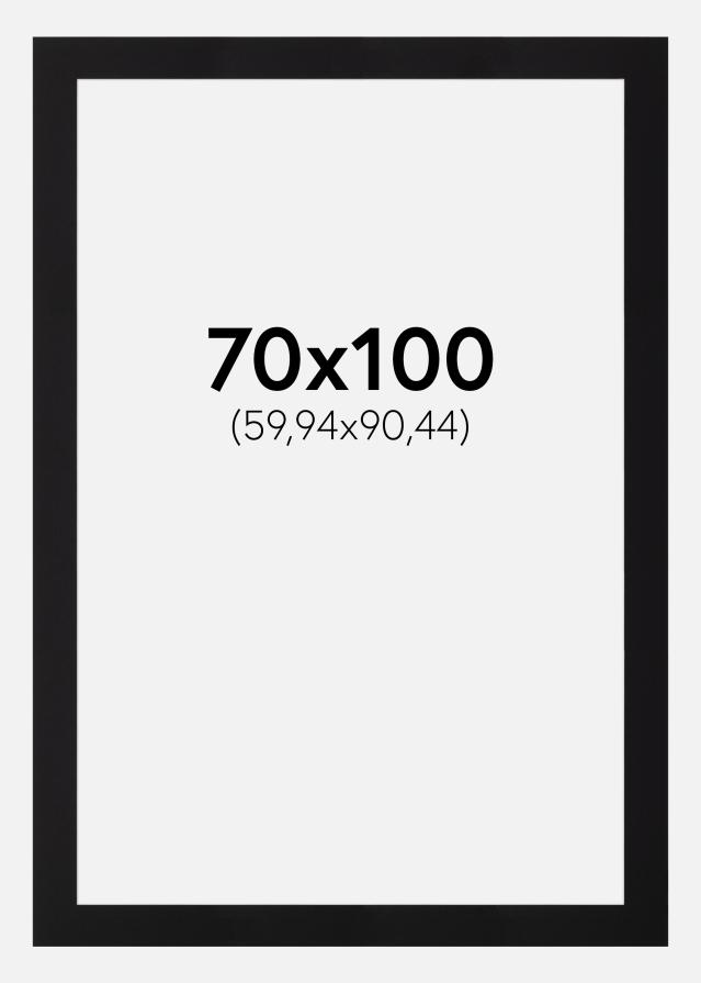 Pasparta Canson Cierna Biely stred 70x100 cm (59,94x90,44)