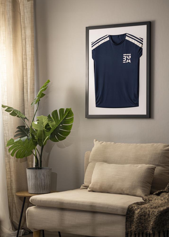 Rám Jersey Box Akrylové sklo Cierna/Biela 60x80 cm