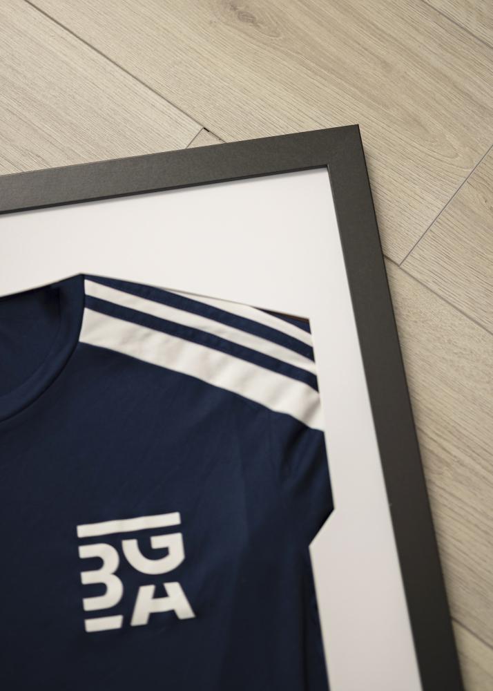 Rám Jersey Box Akrylové sklo Cierna/Biela 60x80 cm