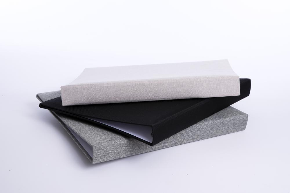 Base Line Plátno Špirálový fotoalbum - Cierna