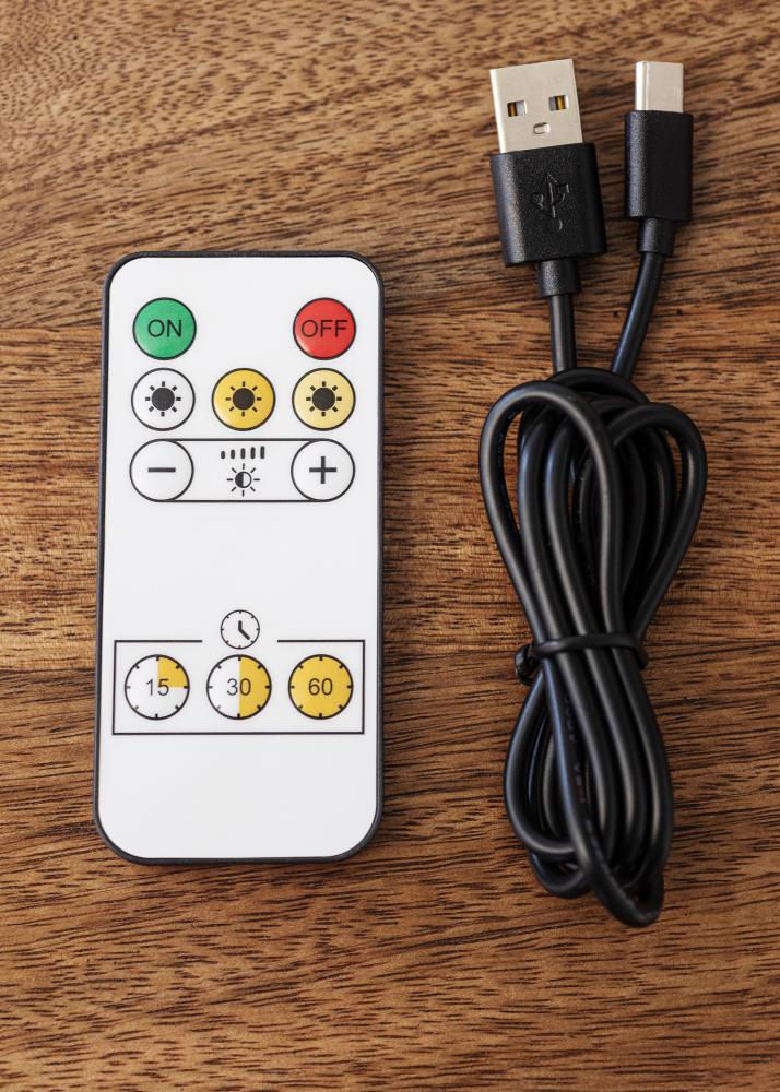 KAILA Flare Batériové osvetlenie obrazu 40 cm - Čierna