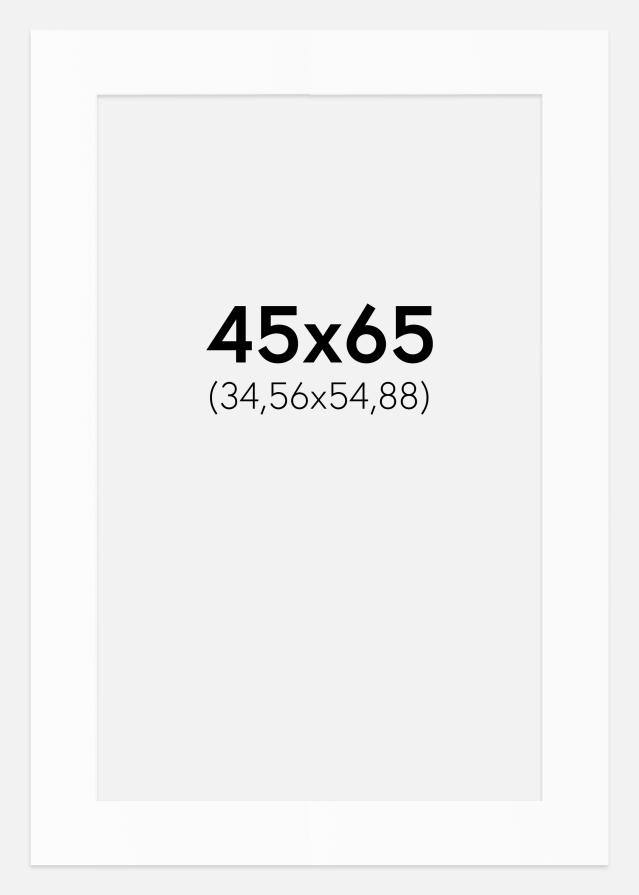 Pasparta Biely Štandard (Biele Jadro) 45x65 cm (34,56x54,88)