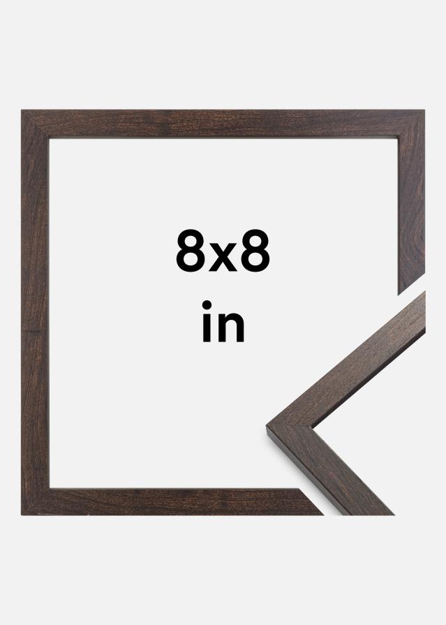 Rám Trendy Akrylové sklo orech 8x8 inches (20,3x20,3 cm)