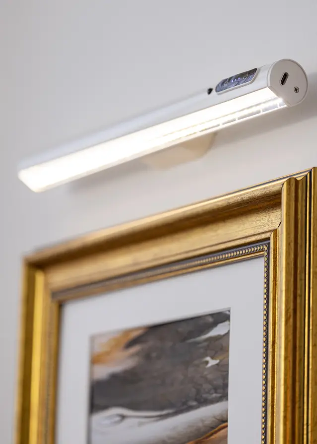 KAILA Illuminate Batériou napájané osvetlenie obrazov 35 cm - Biela