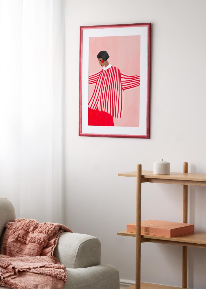 Rám Cornwall Akrylové sklo Tmavočervený 20x30 cm