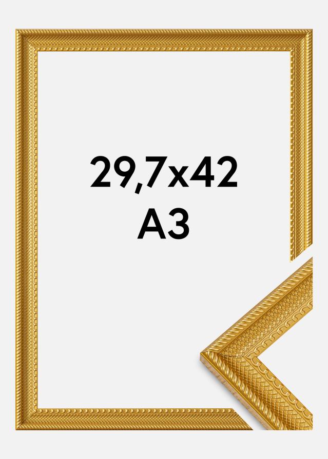 Rám Lattice Akrylové sklo Zlatá 29,7x42 cm (A3)