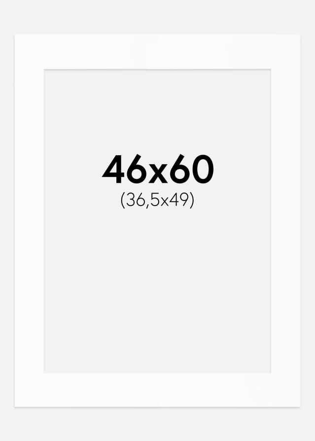 Pasparta Biely Štandard (Biele Jadro) 46x60 cm (36,5x49)