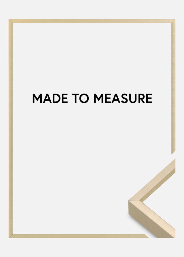 Rám Nielsen Prémium Alpha Brúsená Zlatá - Lubovolný rozmer