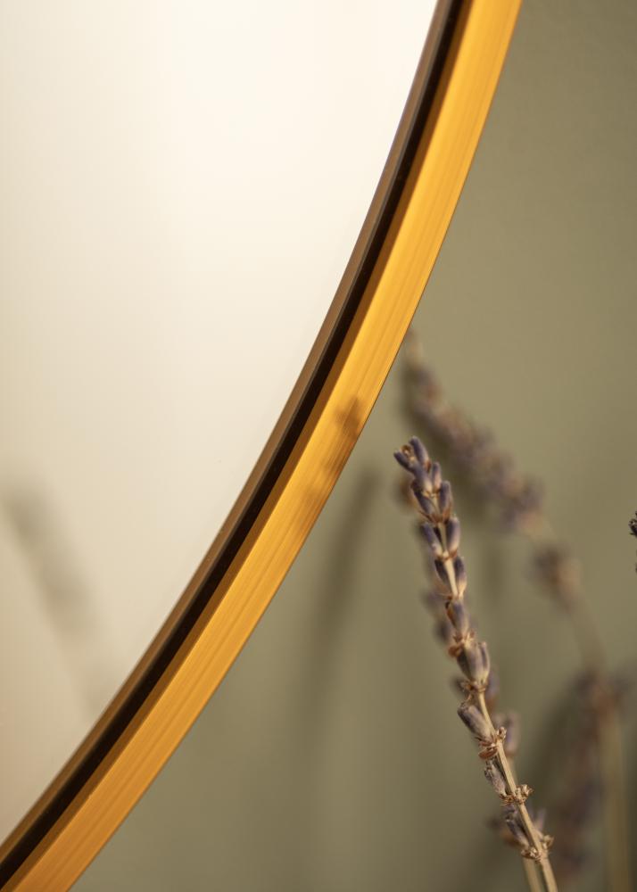 Zrkadlo Madrid Mosadz 60 cm Ø