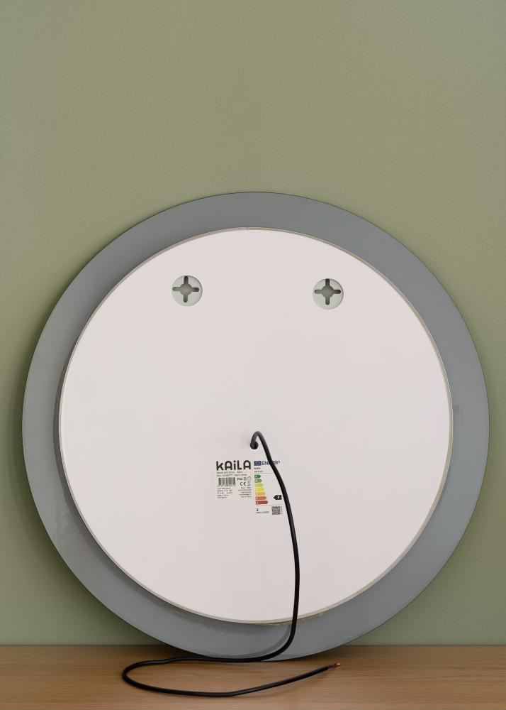 KAILA Zrkadlo LED 50 cm Ø