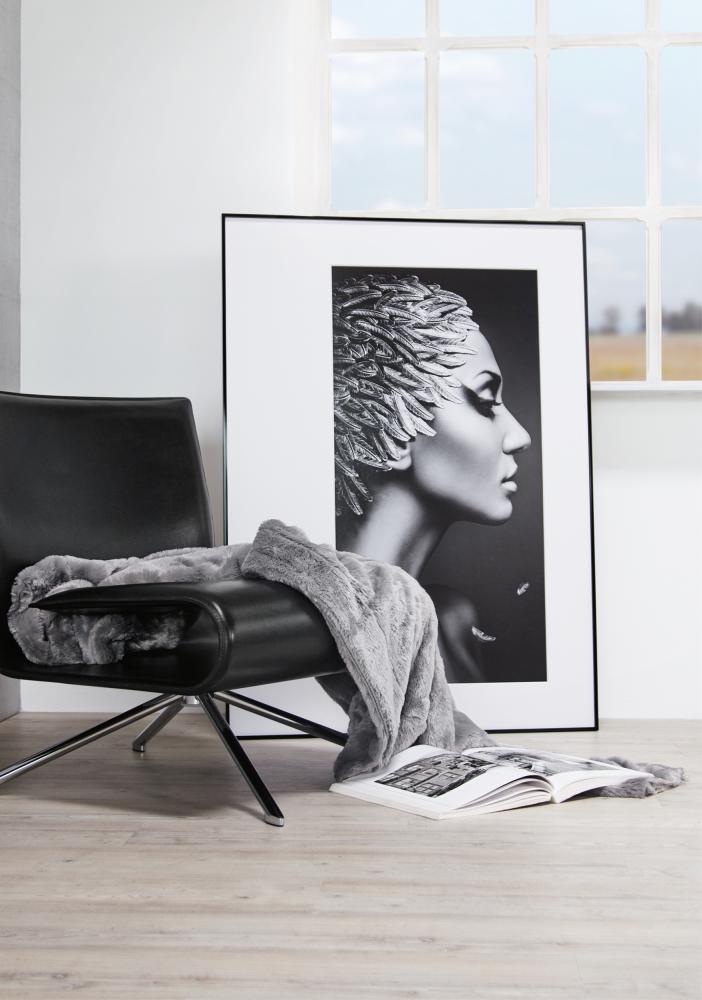 Rám Nielsen Prémium Alpha Cierny lesklý 60x60 cm