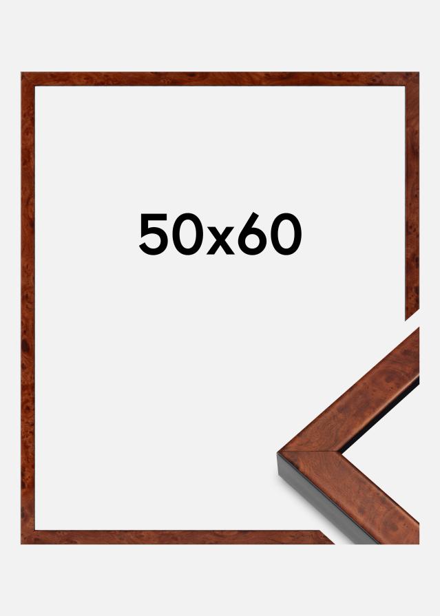 Rám Hermes Akrylové sklo Burr Walnut 50x60 cm