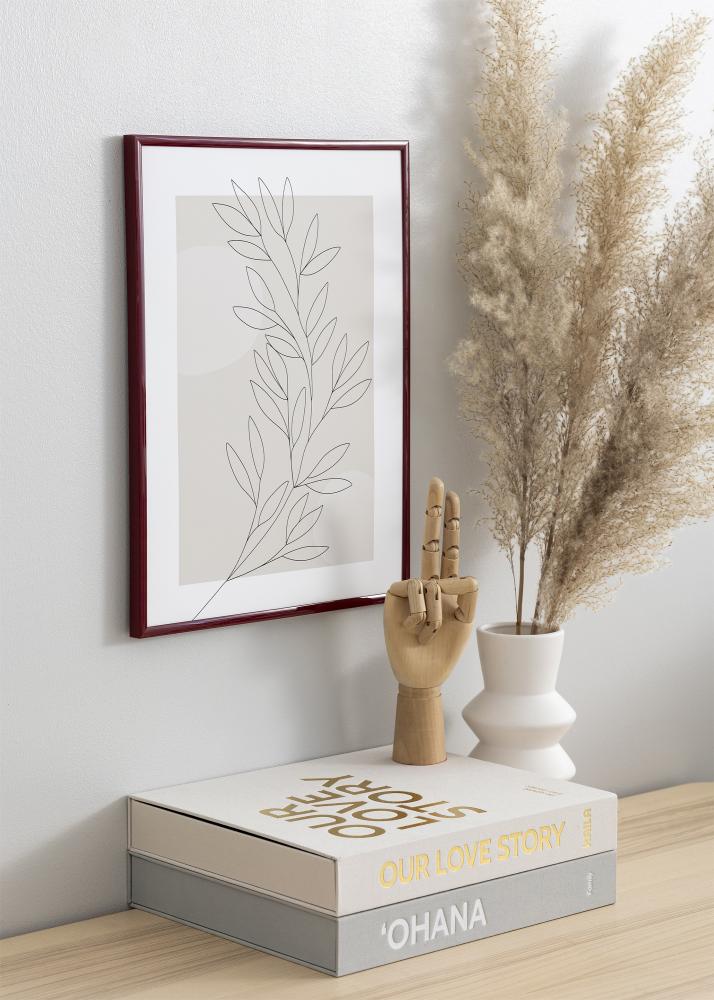 Rám New Lifestyle Akrylové sklo Tmavocervená 30x40 cm