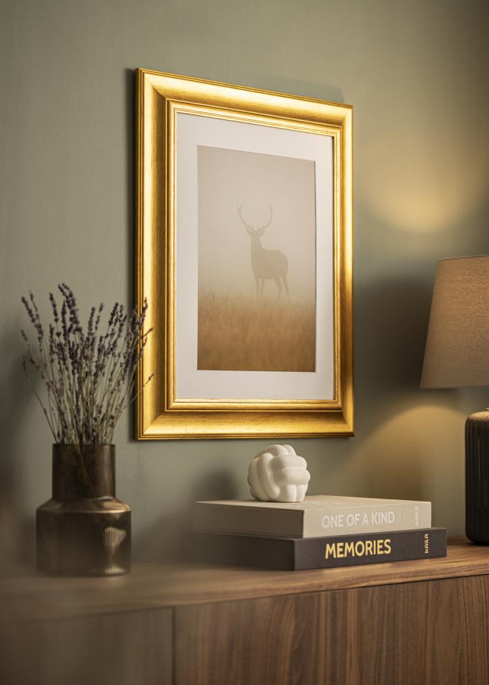 Rám Belfast Svetlá Zlatá - Lubovolný rozmer