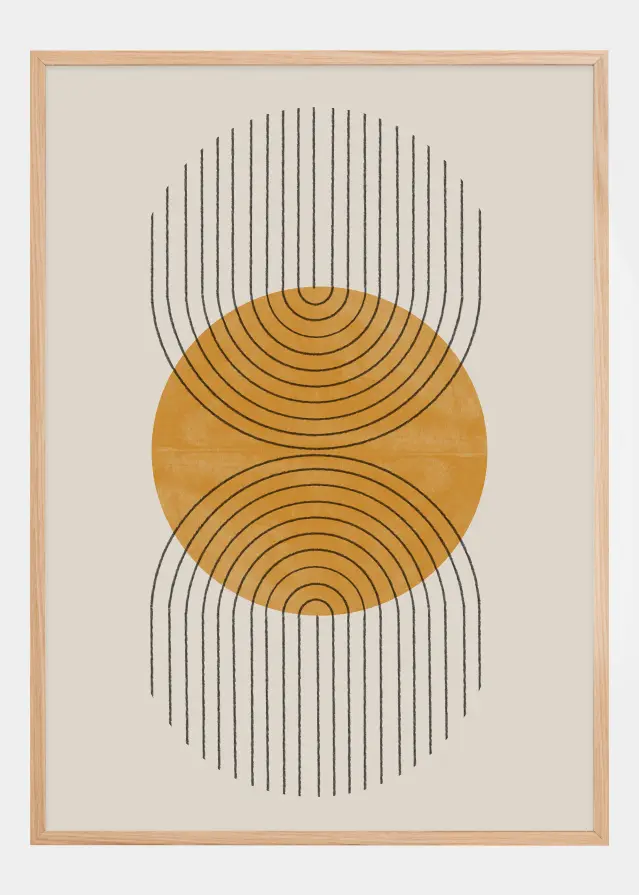 Perfect Point Yellow Plagát