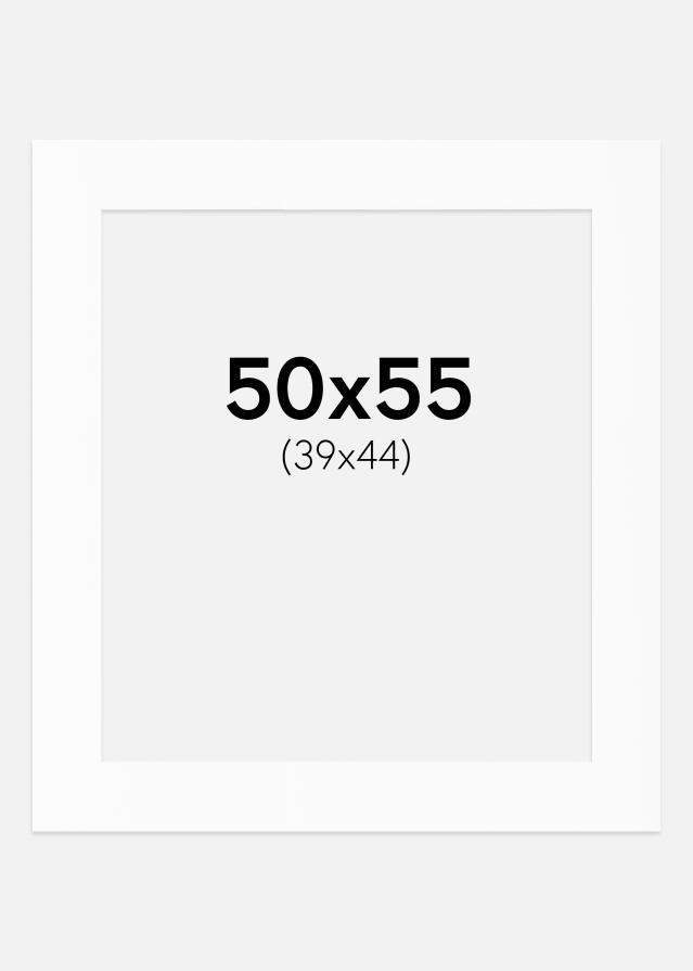 Pasparta Biely Štandard (Biele Jadro) 50x55 cm (39x44)