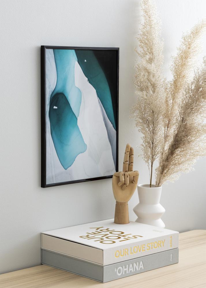 Rám New Lifestyle Espresso Brown 30x40 cm - Pasparta Cierna 18x27 cm